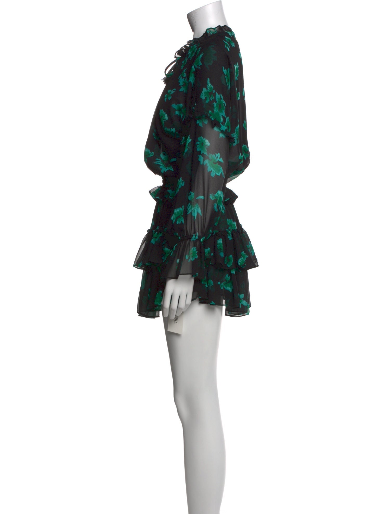 MISA Los Angeles Printed Mini Dress