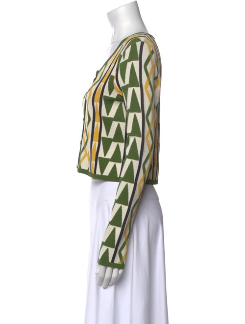 MISA Los Angeles Printed Scoop Neck Sweater