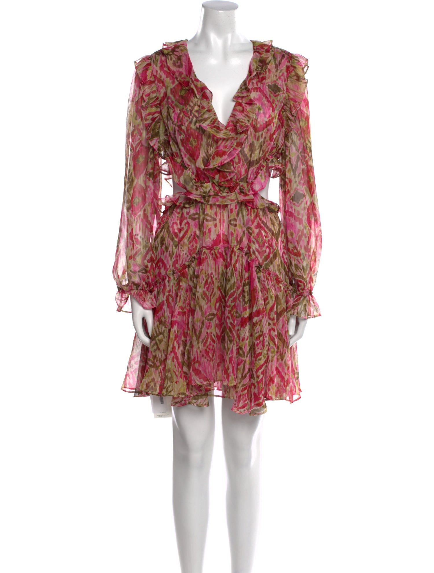 MISA Los Angeles Printed Mini Dress