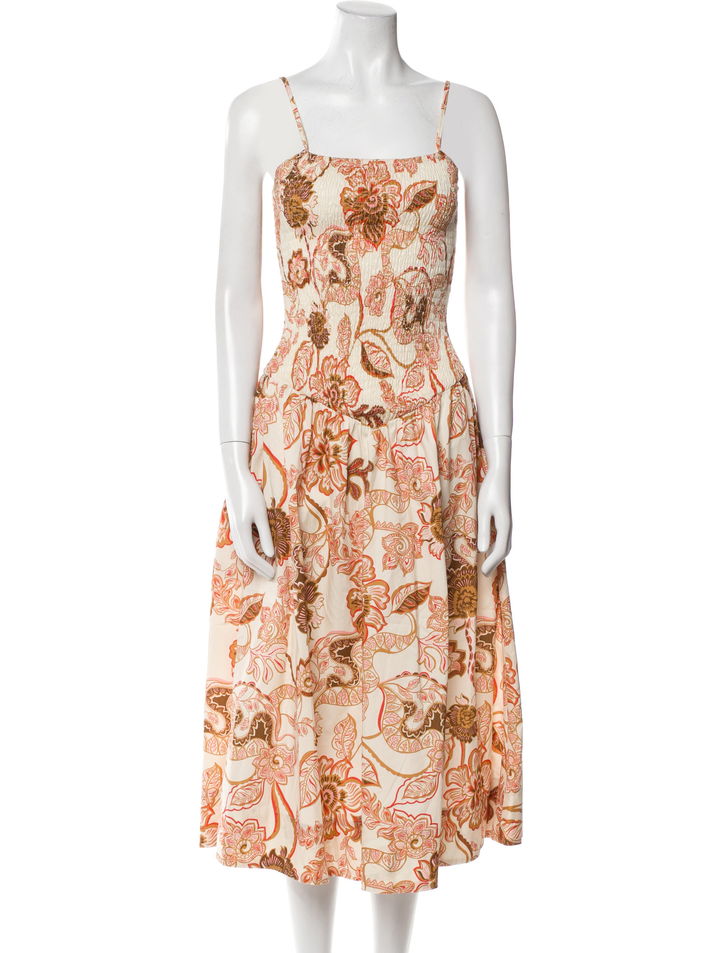 MISA Los Angeles Printed Long Dress