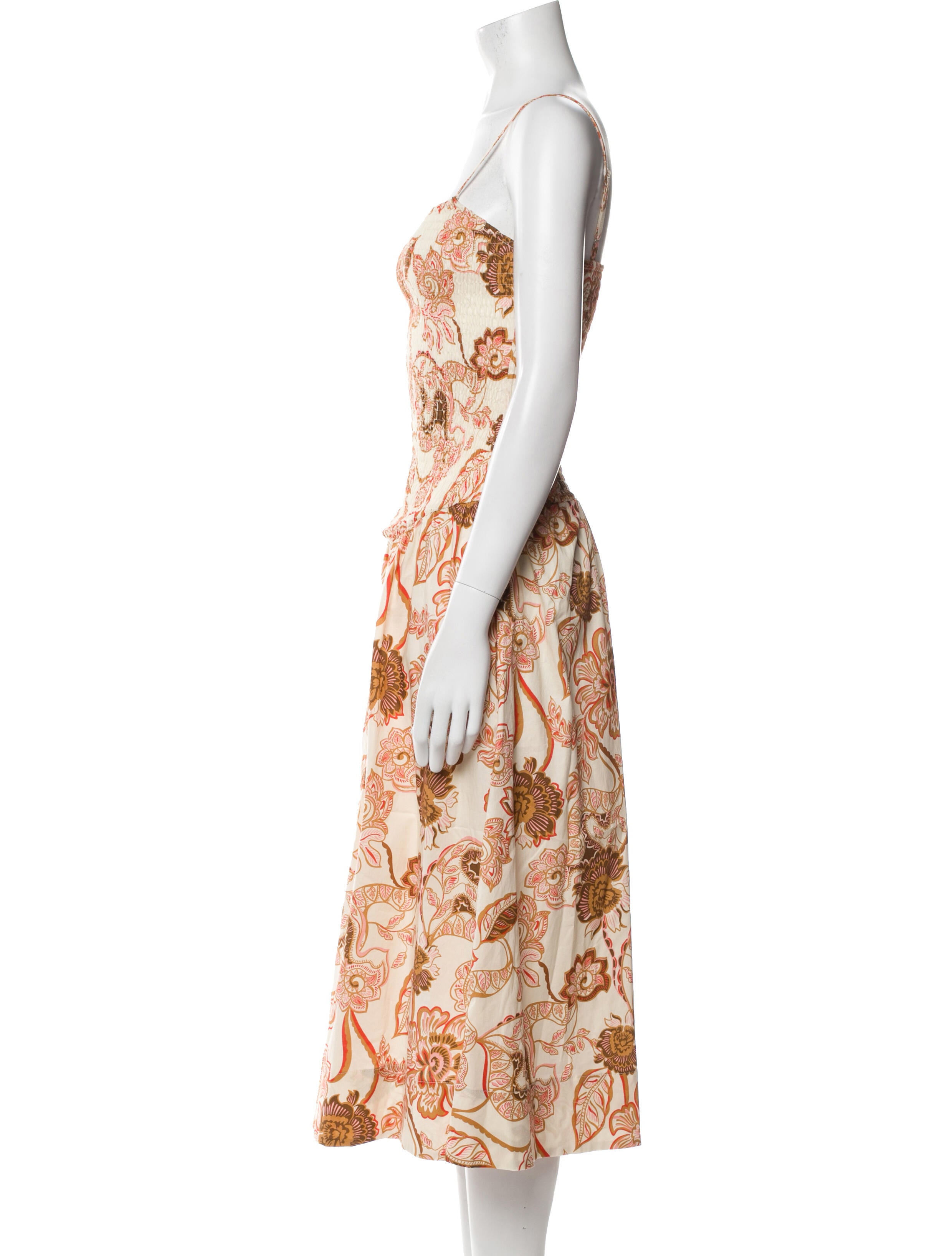 MISA Los Angeles Printed Long Dress