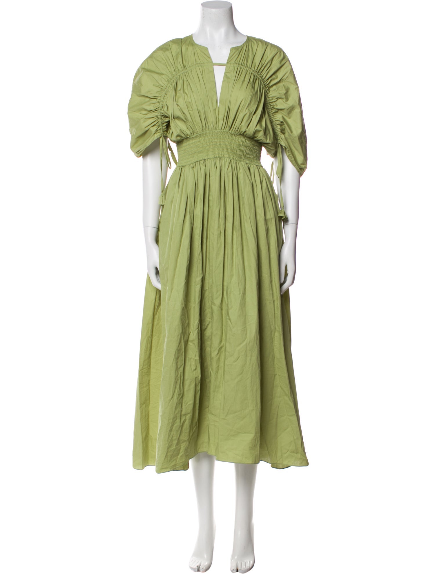 MISA Los Angeles V-Neck Long Dress