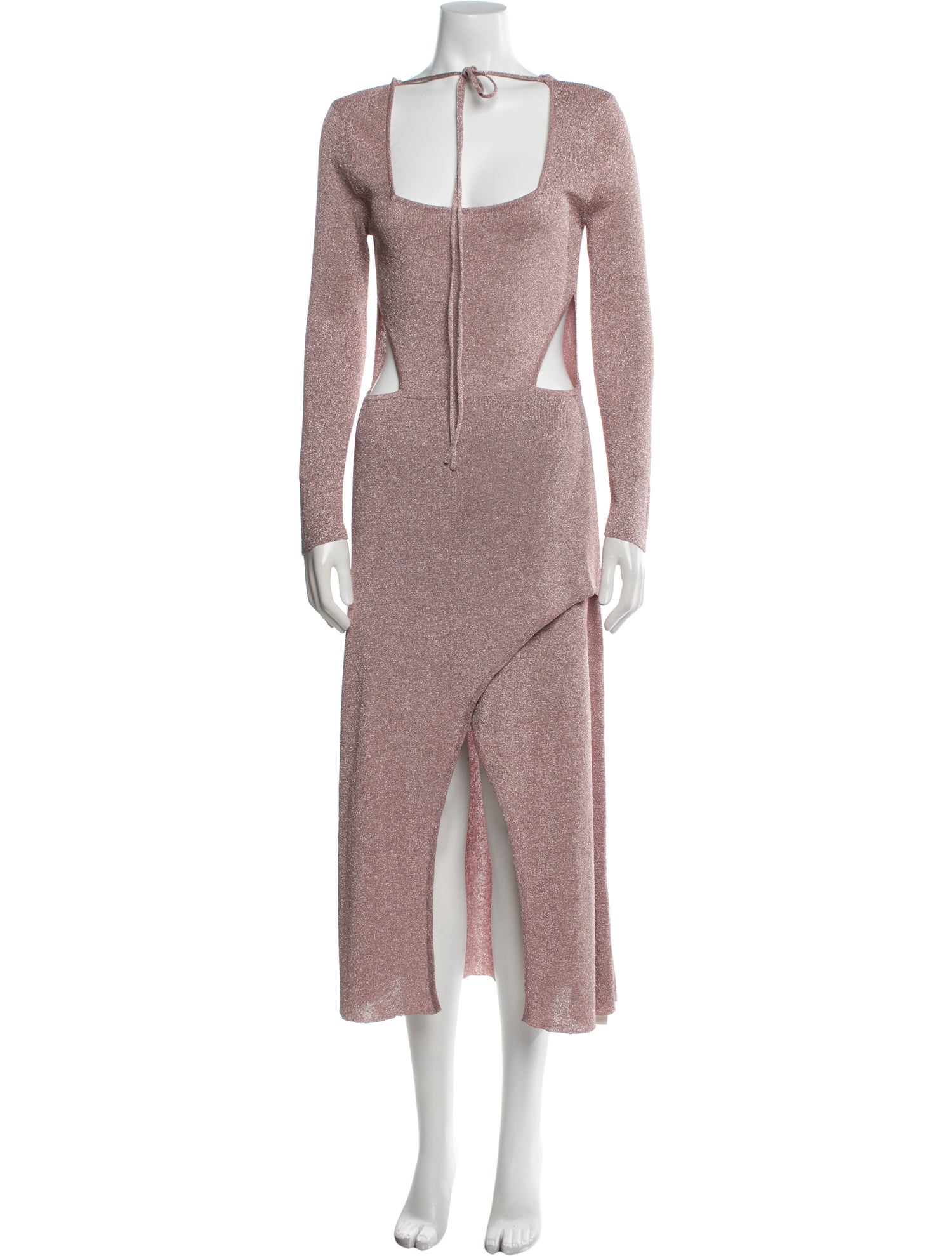 MISA Los Angeles Scoop Neck Long Dress w/ Tags