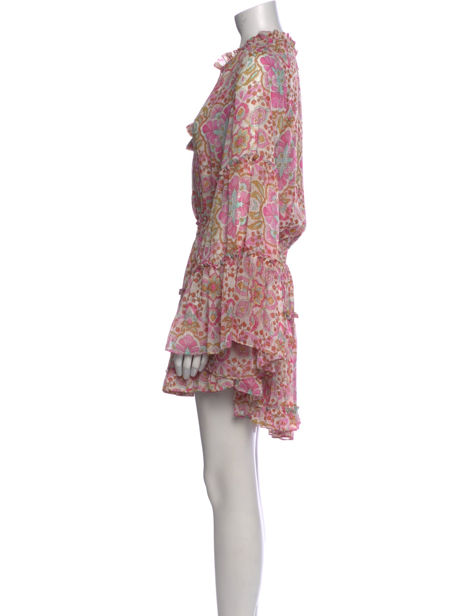 MISA Los Angeles Paisley Print Mini Dress w/ Tags