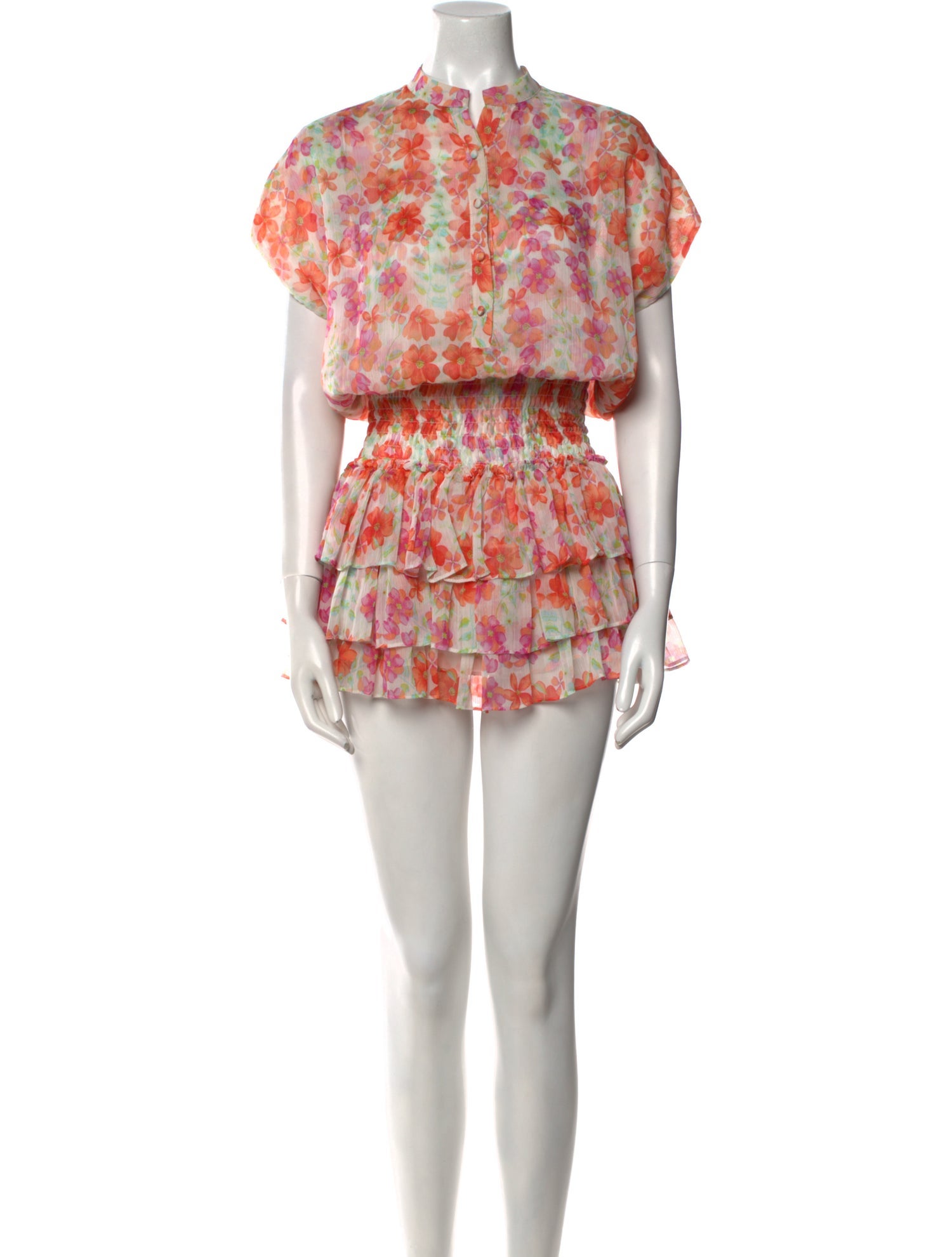 MISA Los Angeles Printed Mini Dress