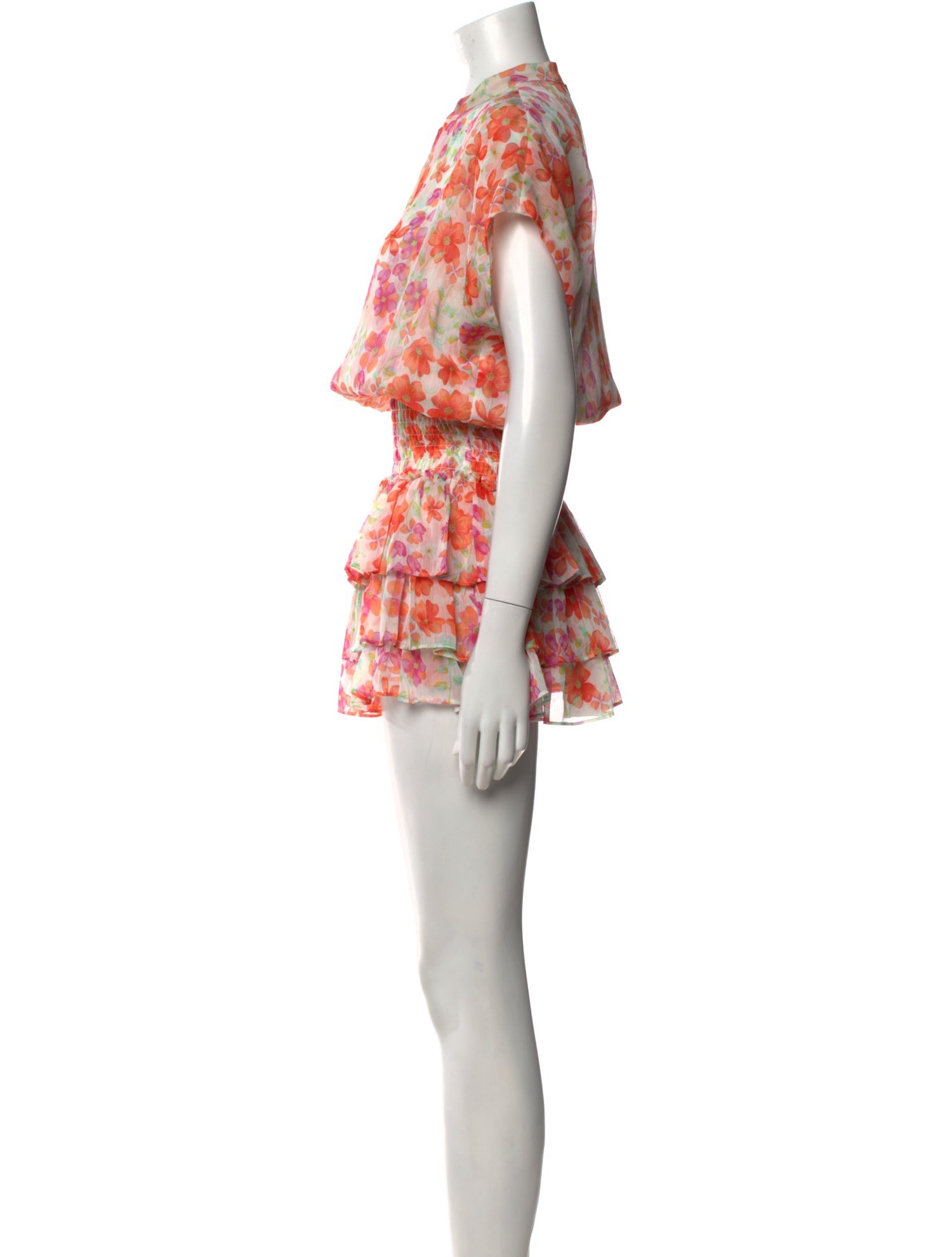 MISA Los Angeles Printed Mini Dress