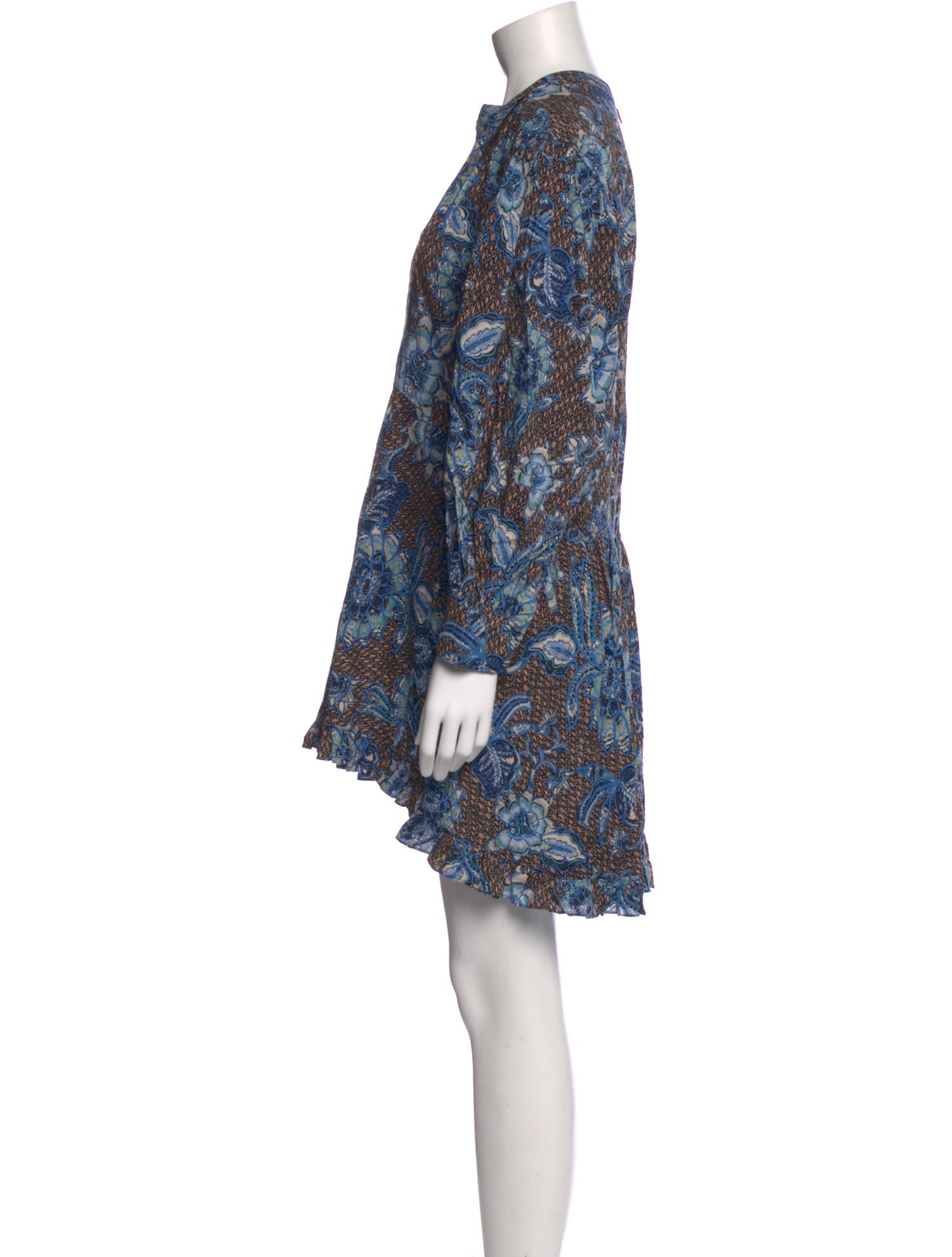 MISA Los Angeles Paisley Print Mini Dress w/ Tags