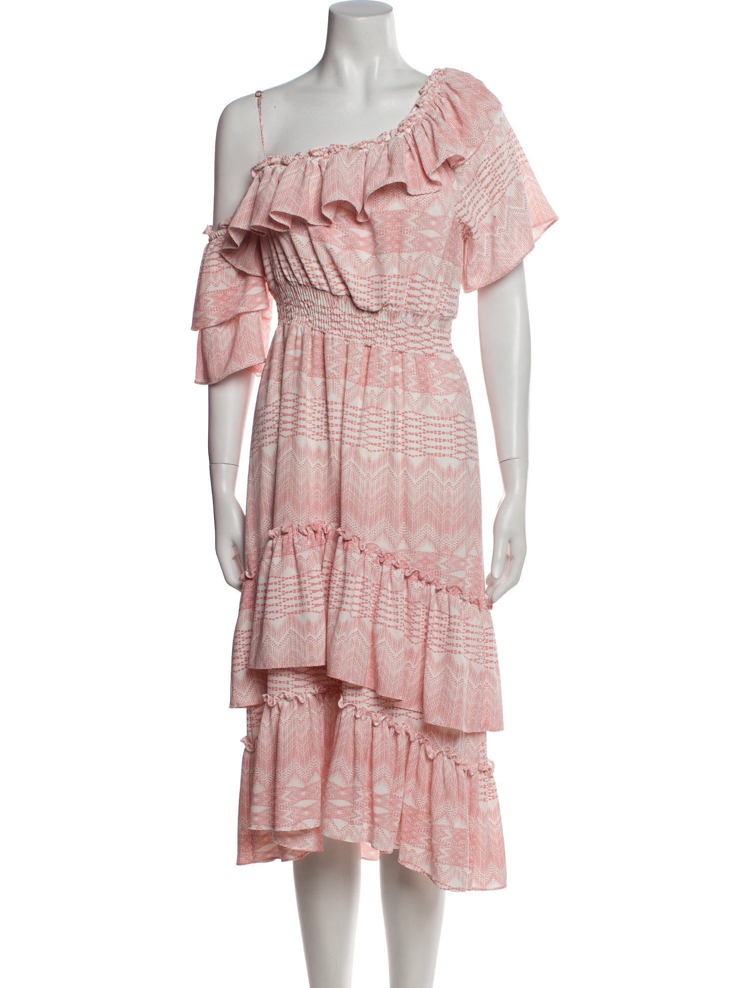 MISA Los Angeles Printed Mini Dress