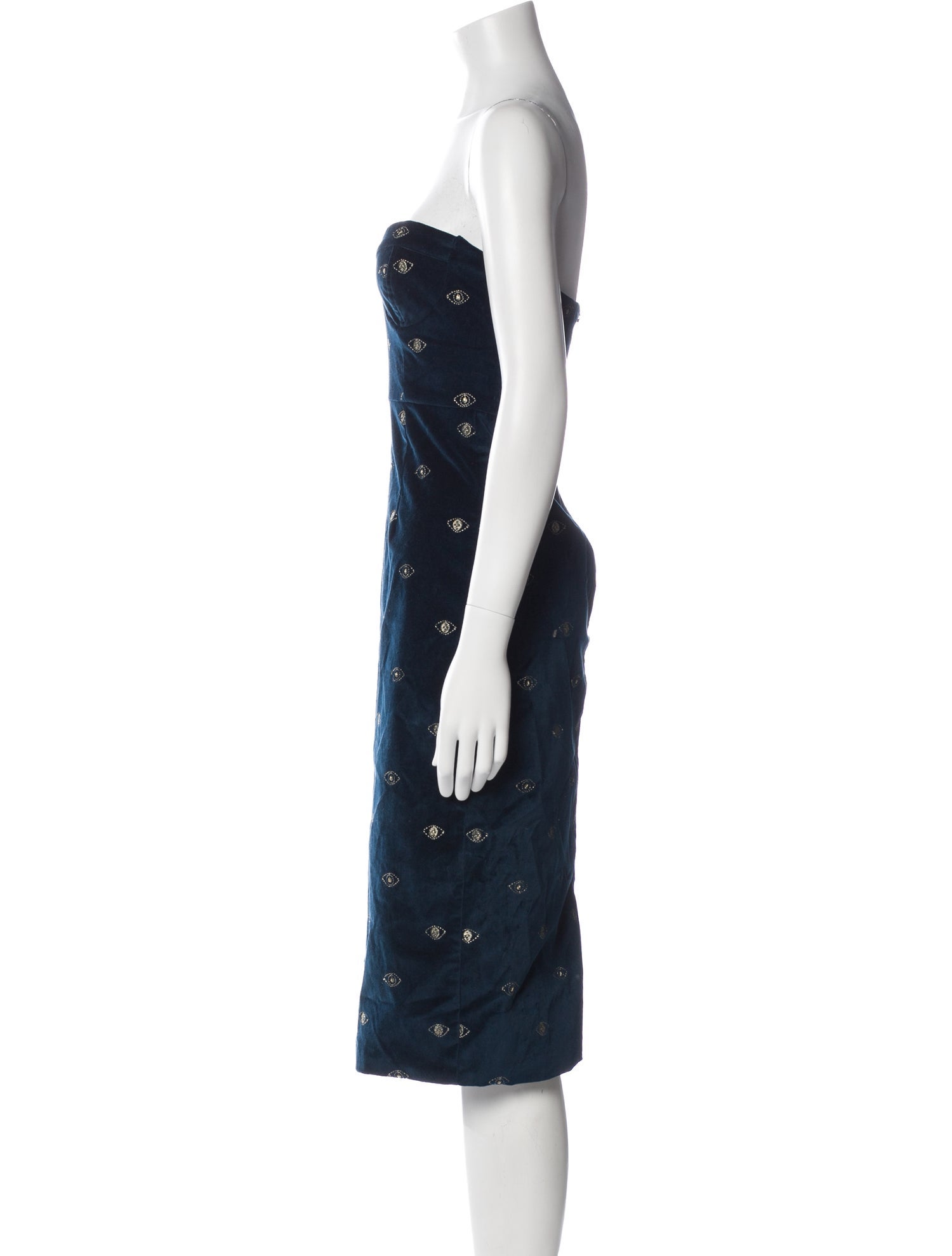 MISA Los Angeles Printed Mini Dress w/ Tags