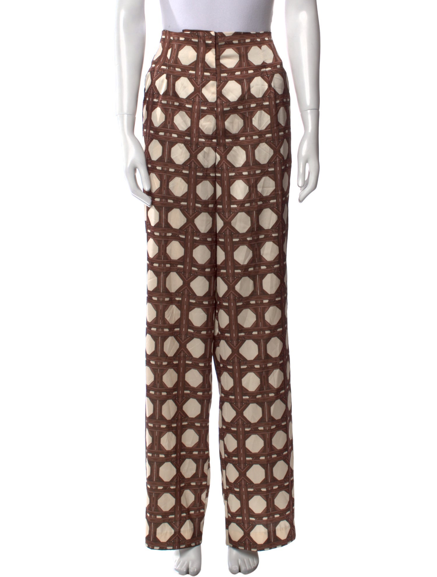 MISA Los Angeles Printed Wide Leg Pants w/ Tags