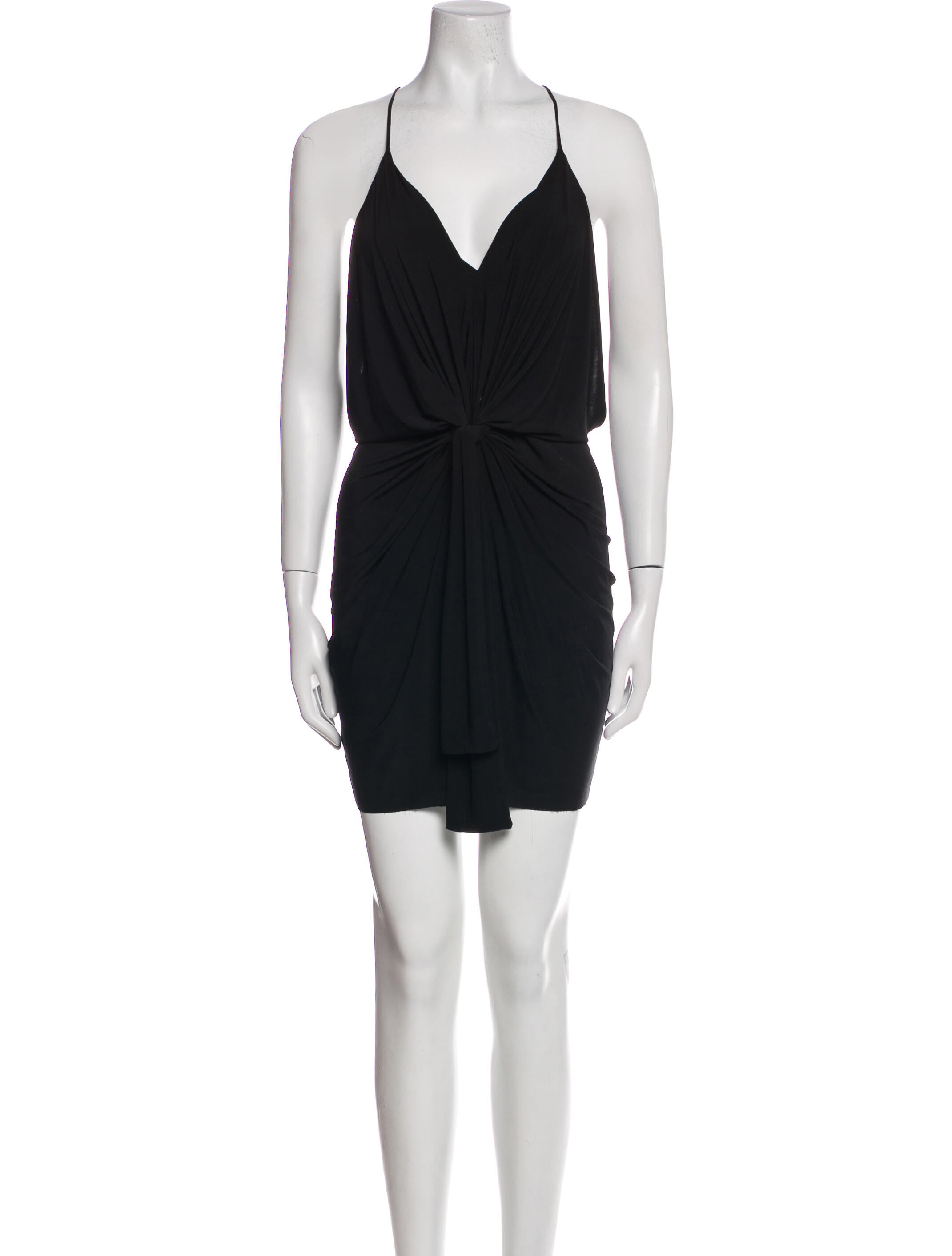 MISA Los Angeles V-Neck Mini Dress w/ Tags