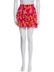 MISA Los Angeles Floral Print Mini Skirt