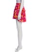 MISA Los Angeles Floral Print Mini Skirt