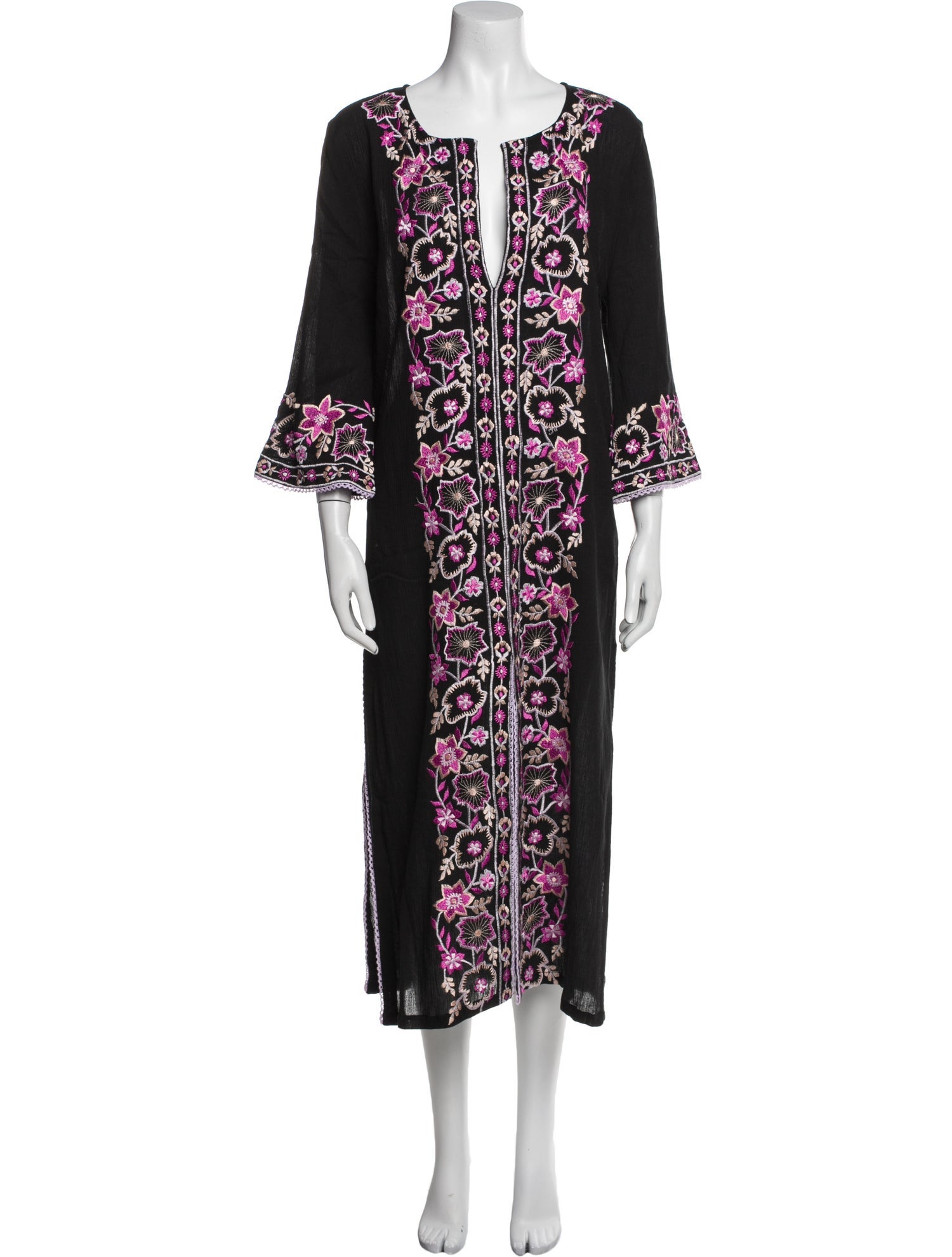 MISA Los Angeles Floral Print Long Dress w/ Tags