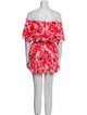 MISA Los Angeles Floral Print Mini Dress