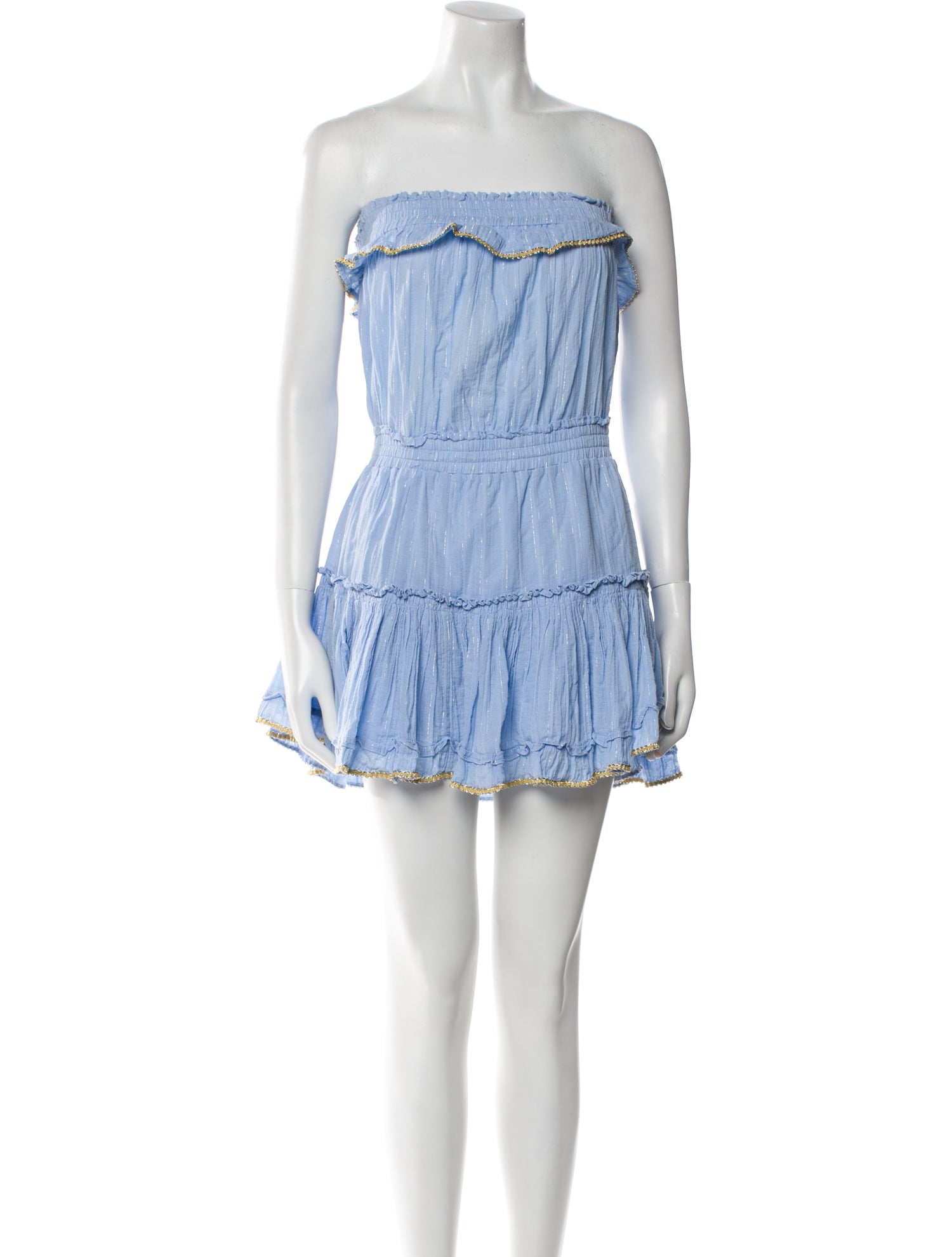 MISA Los Angeles Strapless Mini Dress