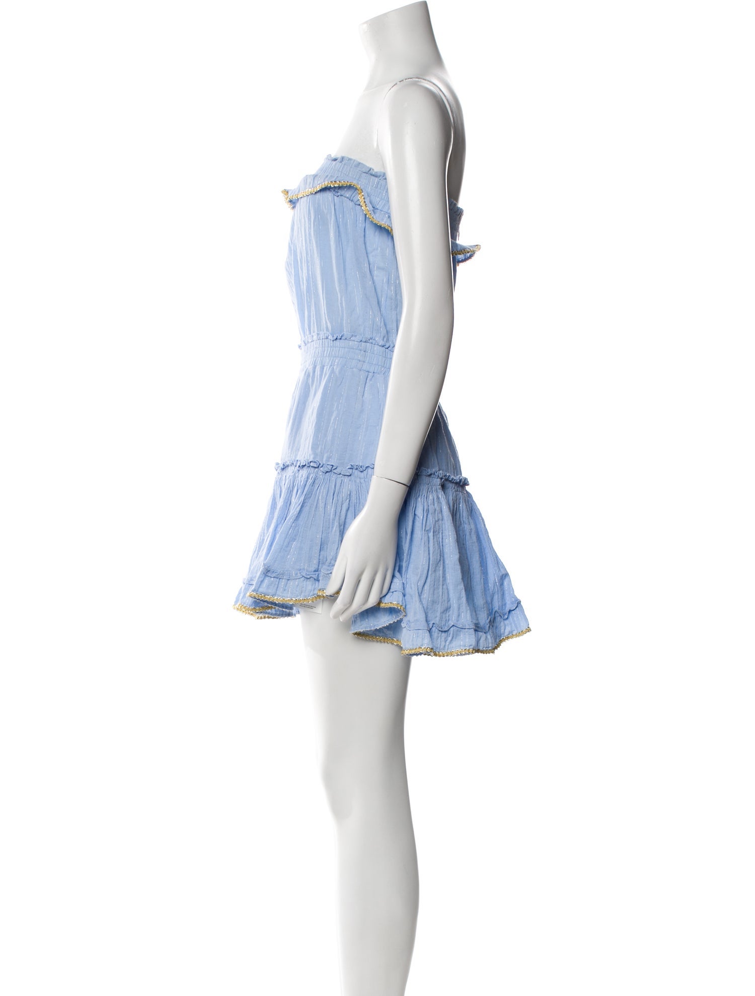 MISA Los Angeles Strapless Mini Dress