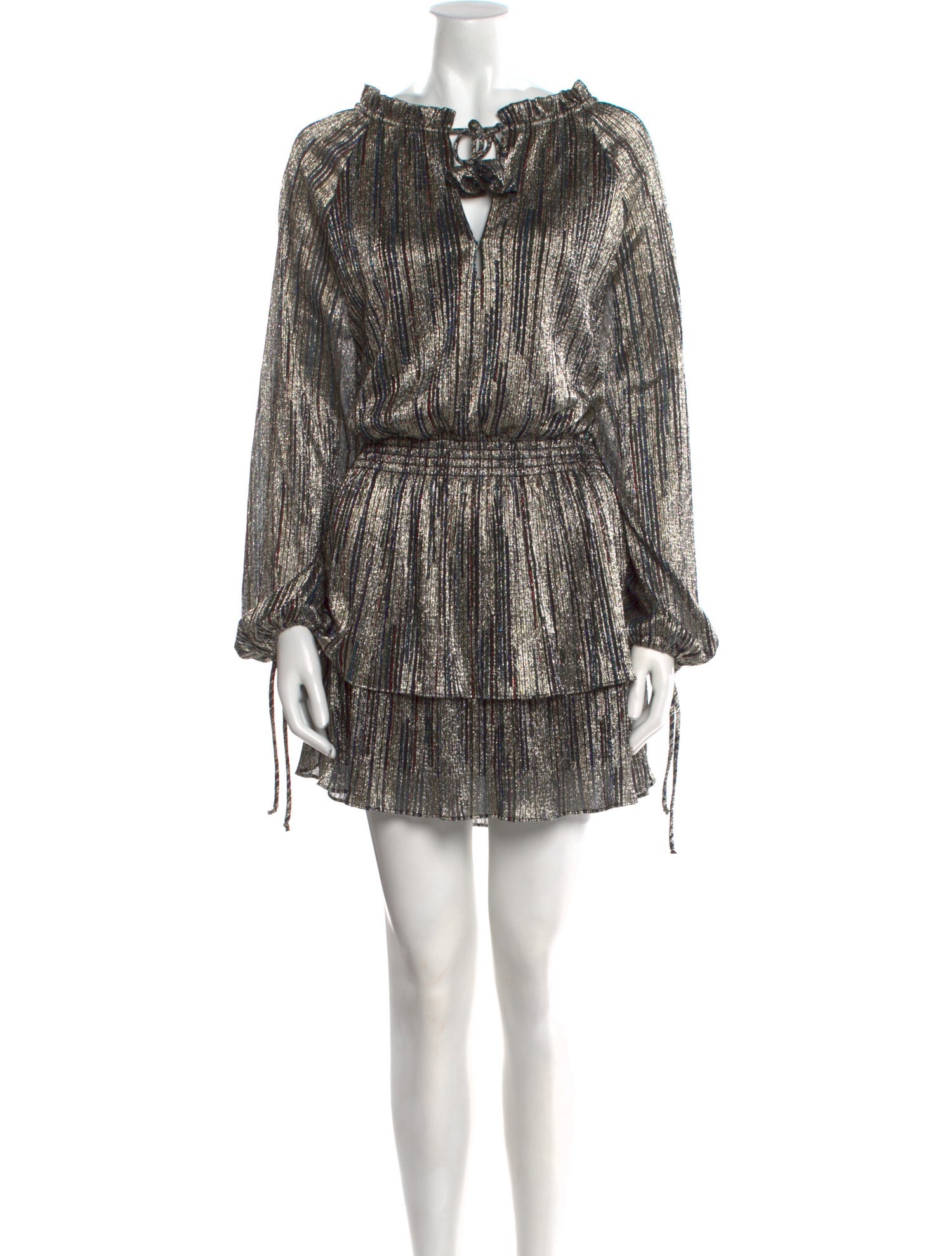 MISA Los Angeles Printed Mini Dress