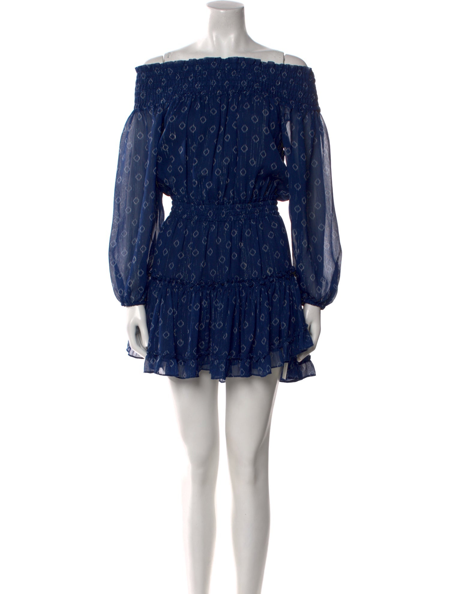 MISA Los Angeles Floral Print Mini Dress