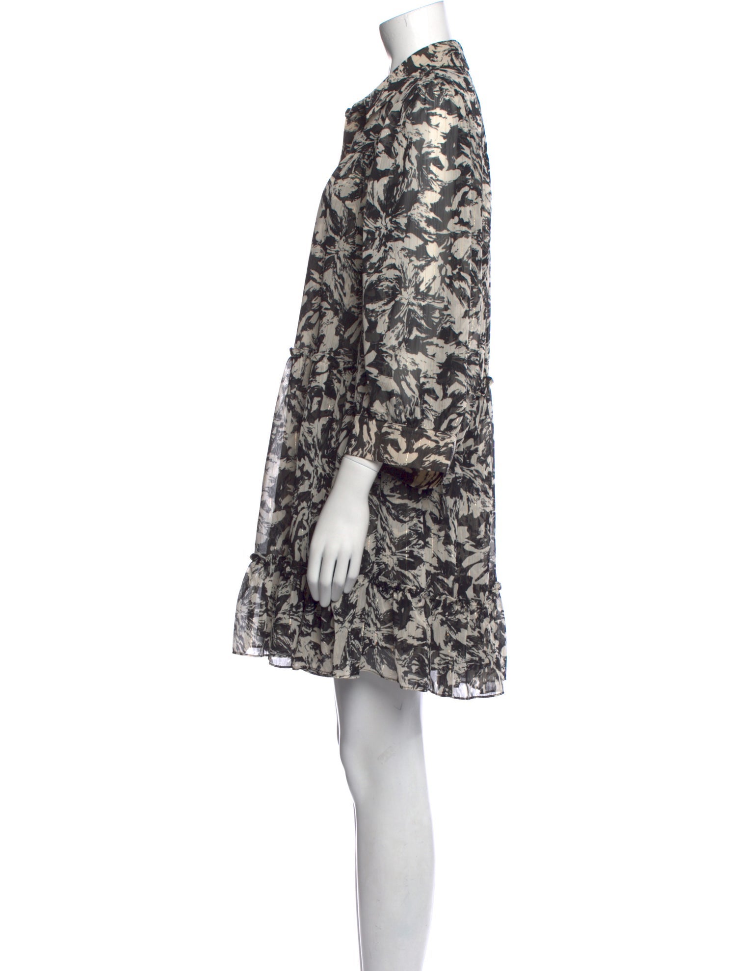 MISA Los Angeles Printed Mini Dress w/ Tags