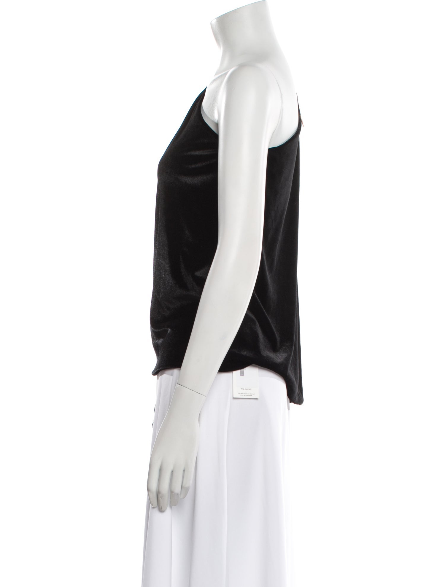 MISA Los Angeles One-Shoulder Long Sleeve Top