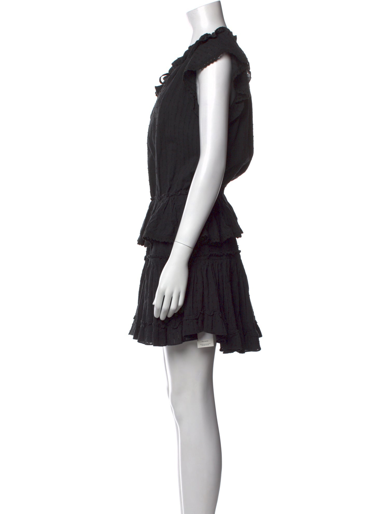 MISA Los Angeles V-Neck Mini Dress