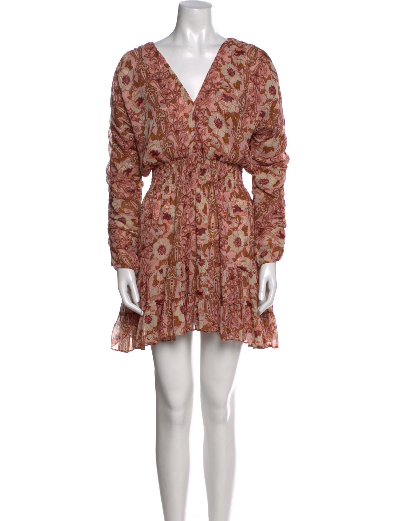 MISA Los Angeles Printed Mini Dress