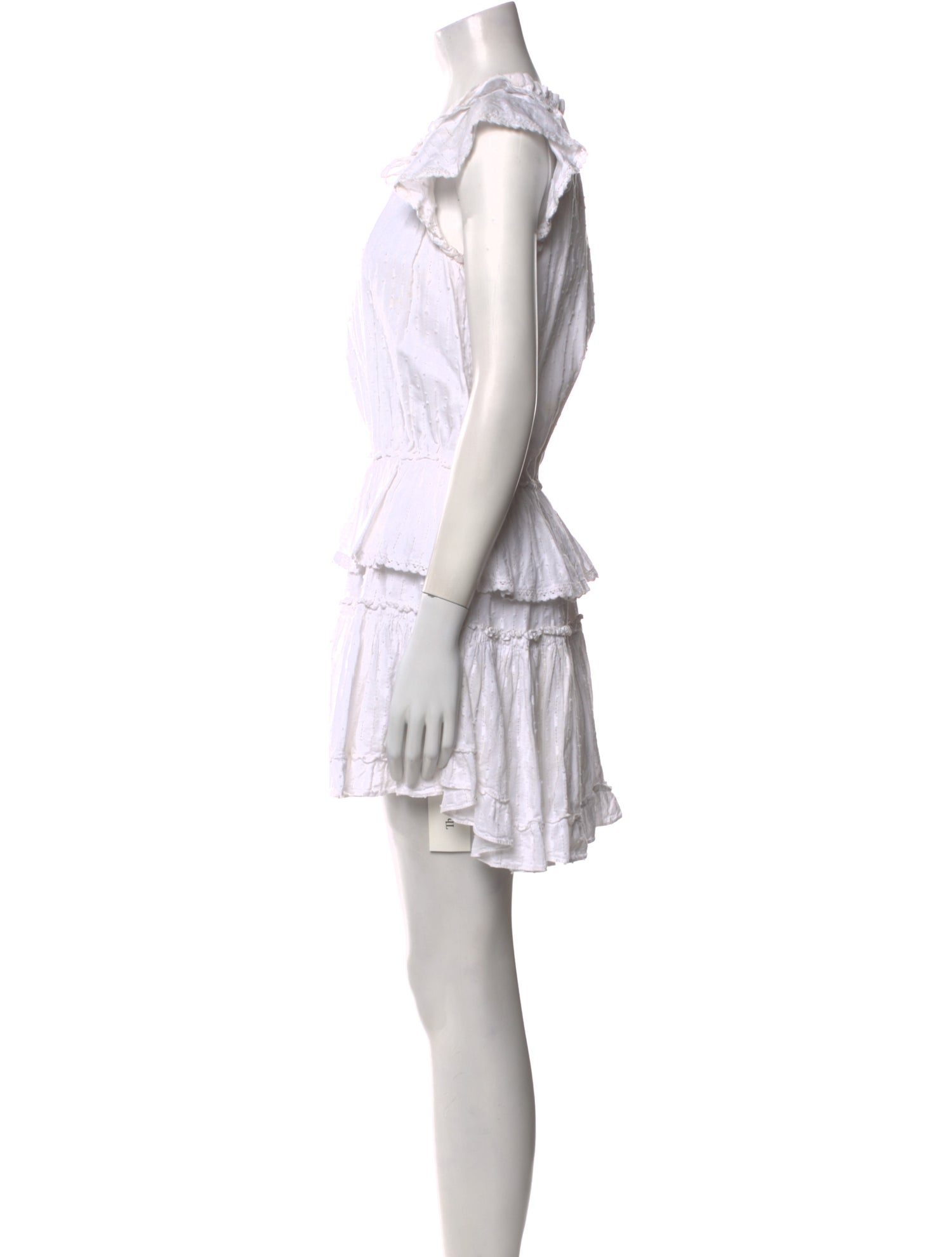 MISA Los Angeles V-Neck Mini Dress