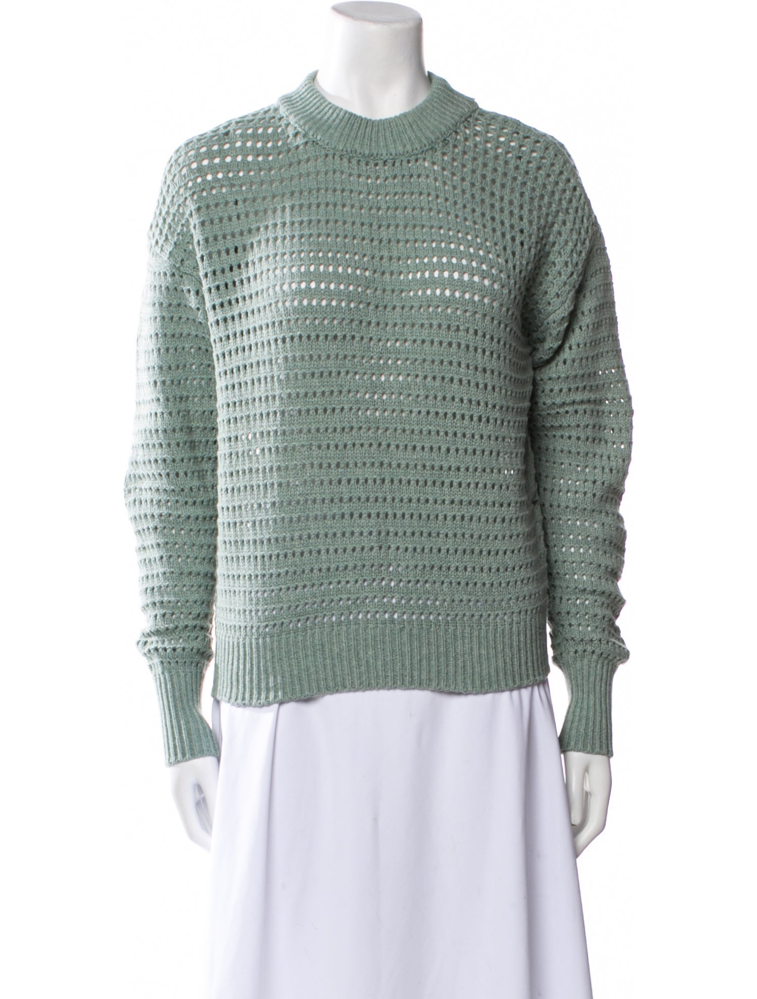 MISA Los Angeles Printed Crew Neck Sweater