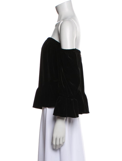 MISA Los Angeles Off-The-Shoulder Three-Quarter Sleeve Blouse