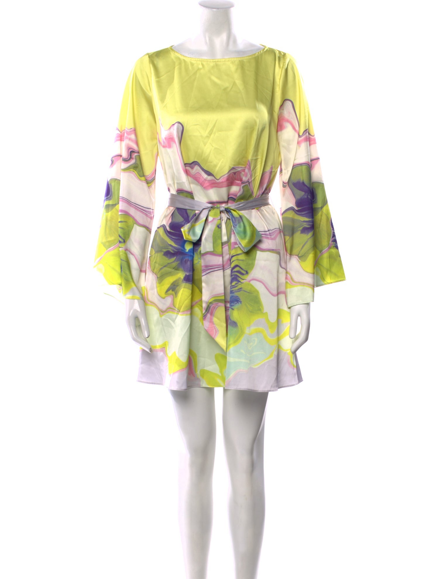 MISA Los Angeles Printed Mini Dress