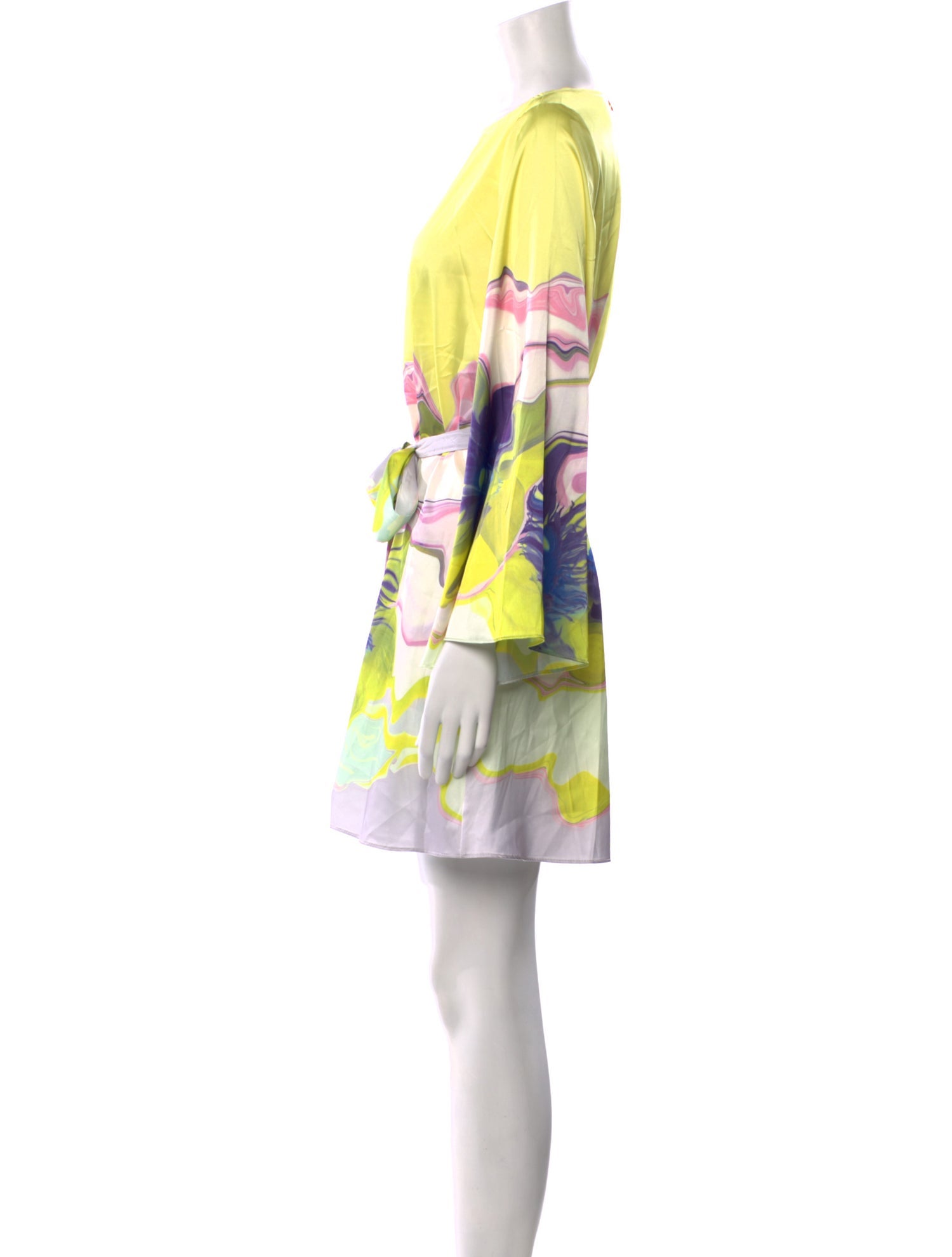 MISA Los Angeles Printed Mini Dress