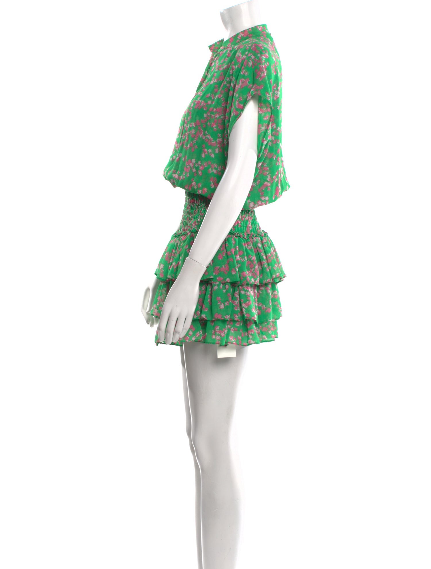 MISA Los Angeles Printed Mini Dress