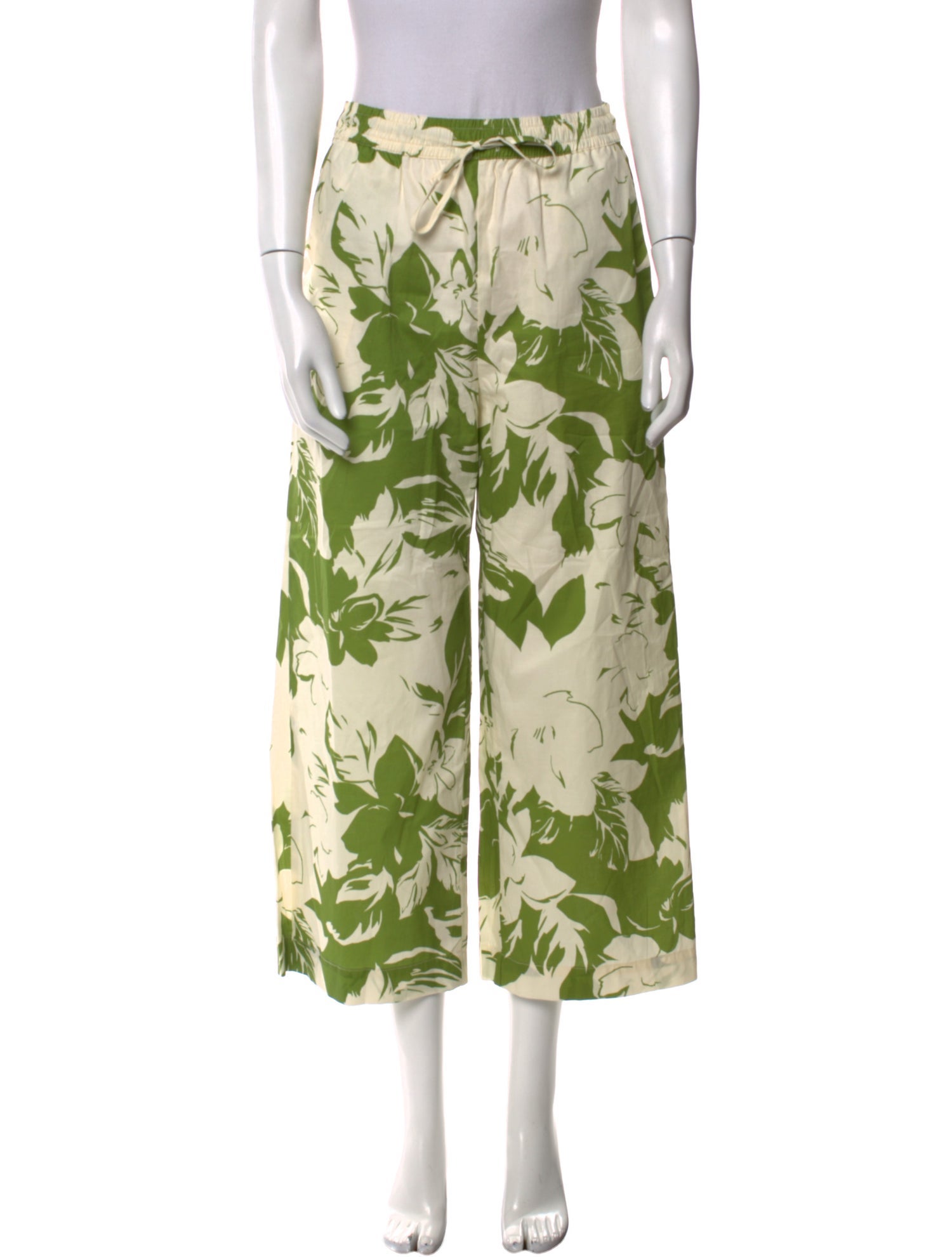 MISA Los Angeles Printed Wide Leg Pants