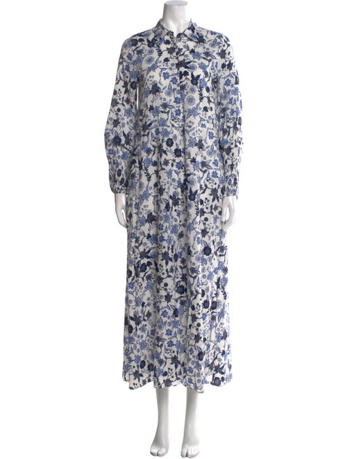 MISA Los Angeles Floral Print Long Dress