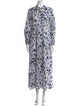 MISA Los Angeles Floral Print Long Dress