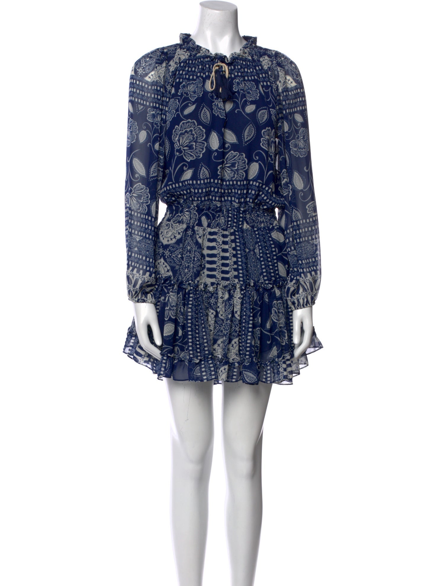 MISA Los Angeles Printed Mini Dress