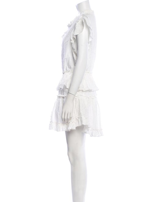 MISA Los Angeles V-Neck Mini Dress