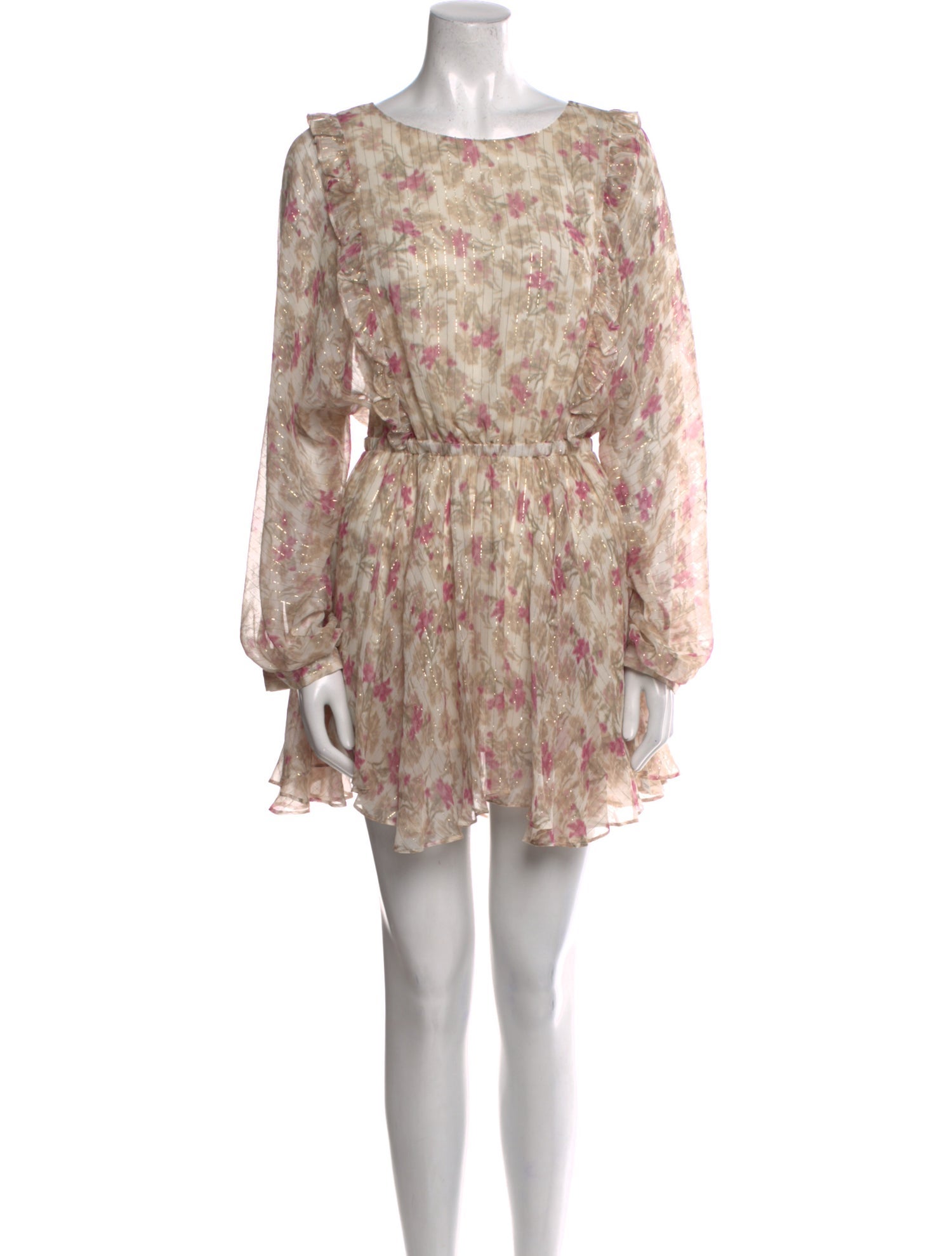 MISA Los Angeles Silk Mini Dress