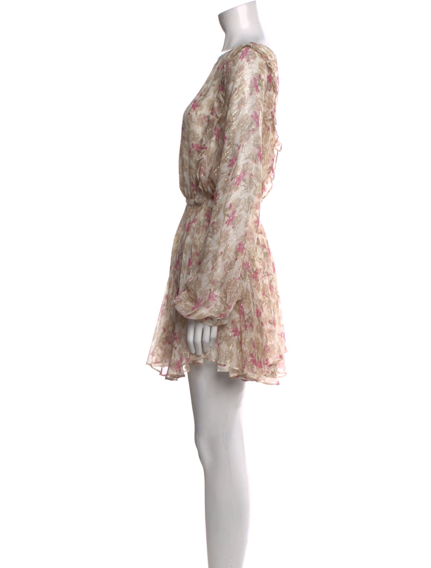 MISA Los Angeles Silk Mini Dress