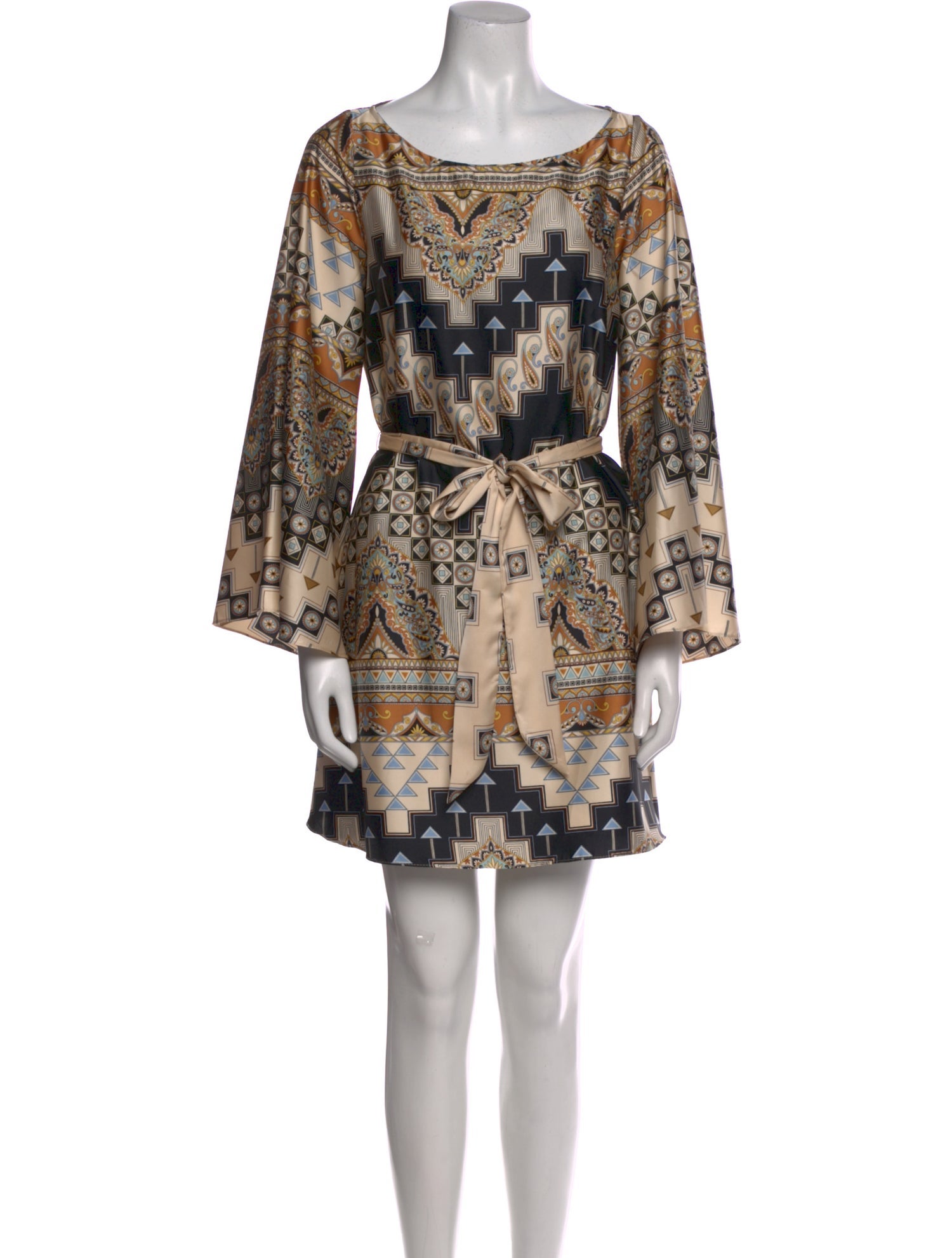 MISA Los Angeles Printed Mini Dress