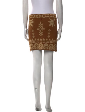 MISA Los Angeles Printed Mini Skirt