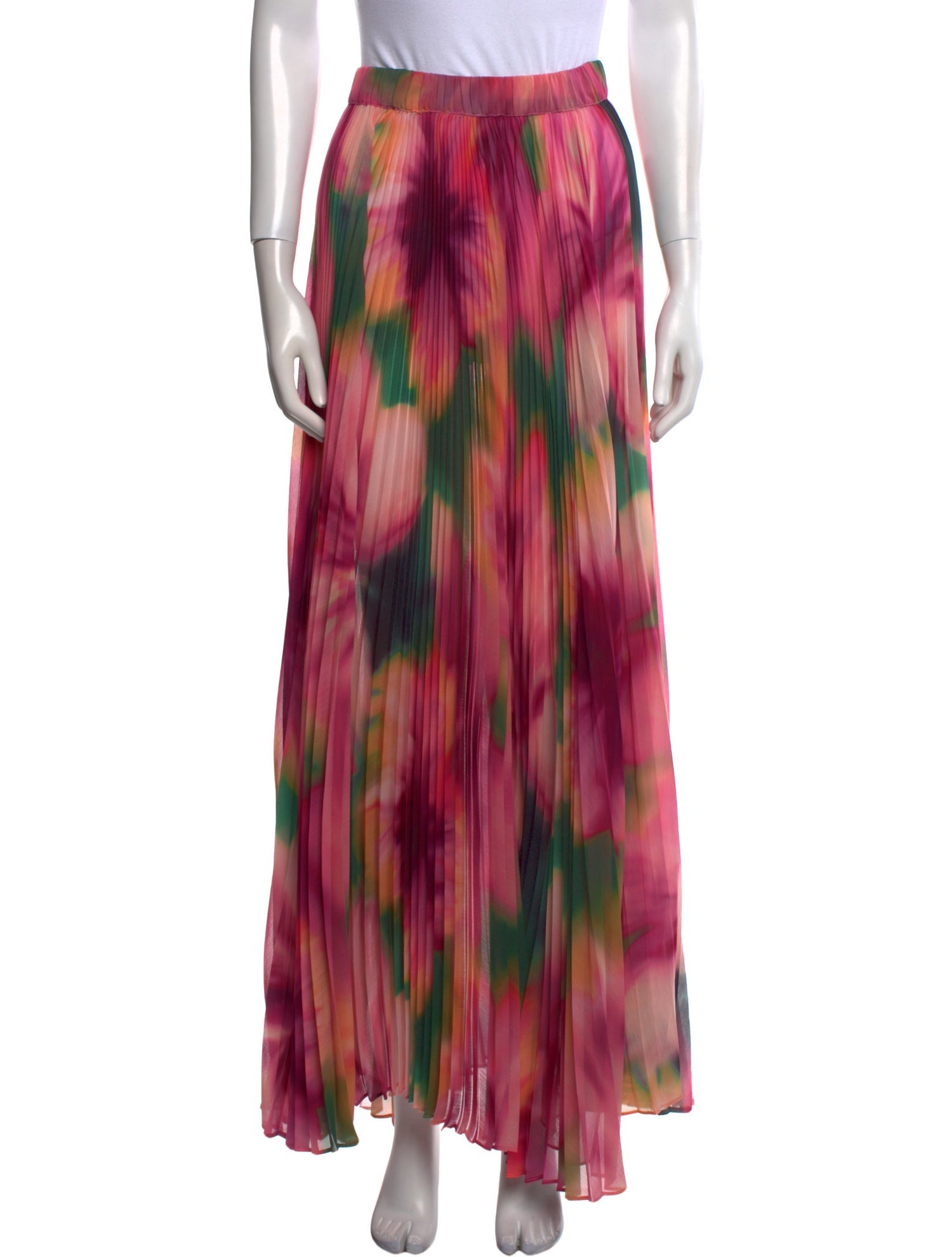 MISA Los Angeles Printed Long Skirt