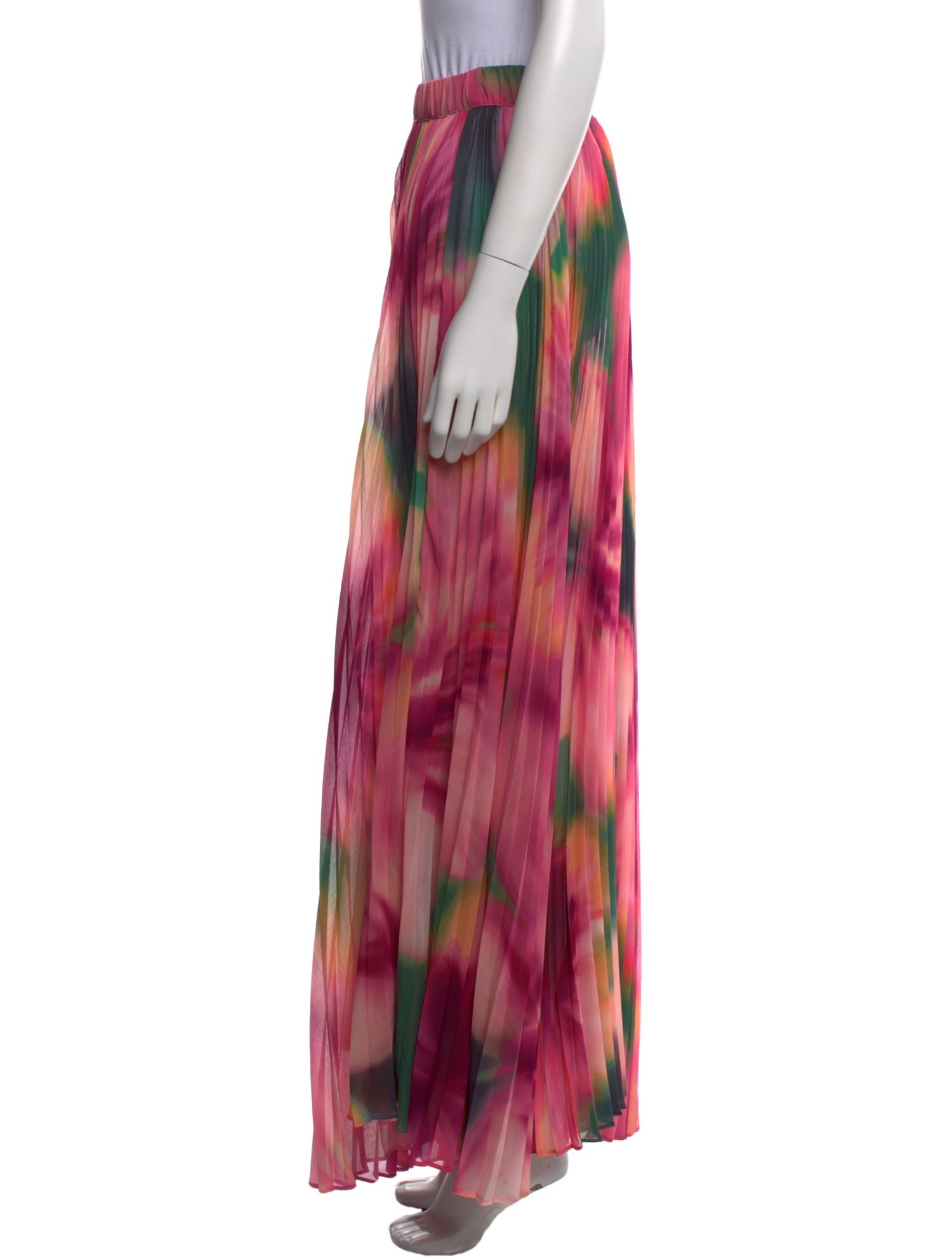 MISA Los Angeles Printed Long Skirt
