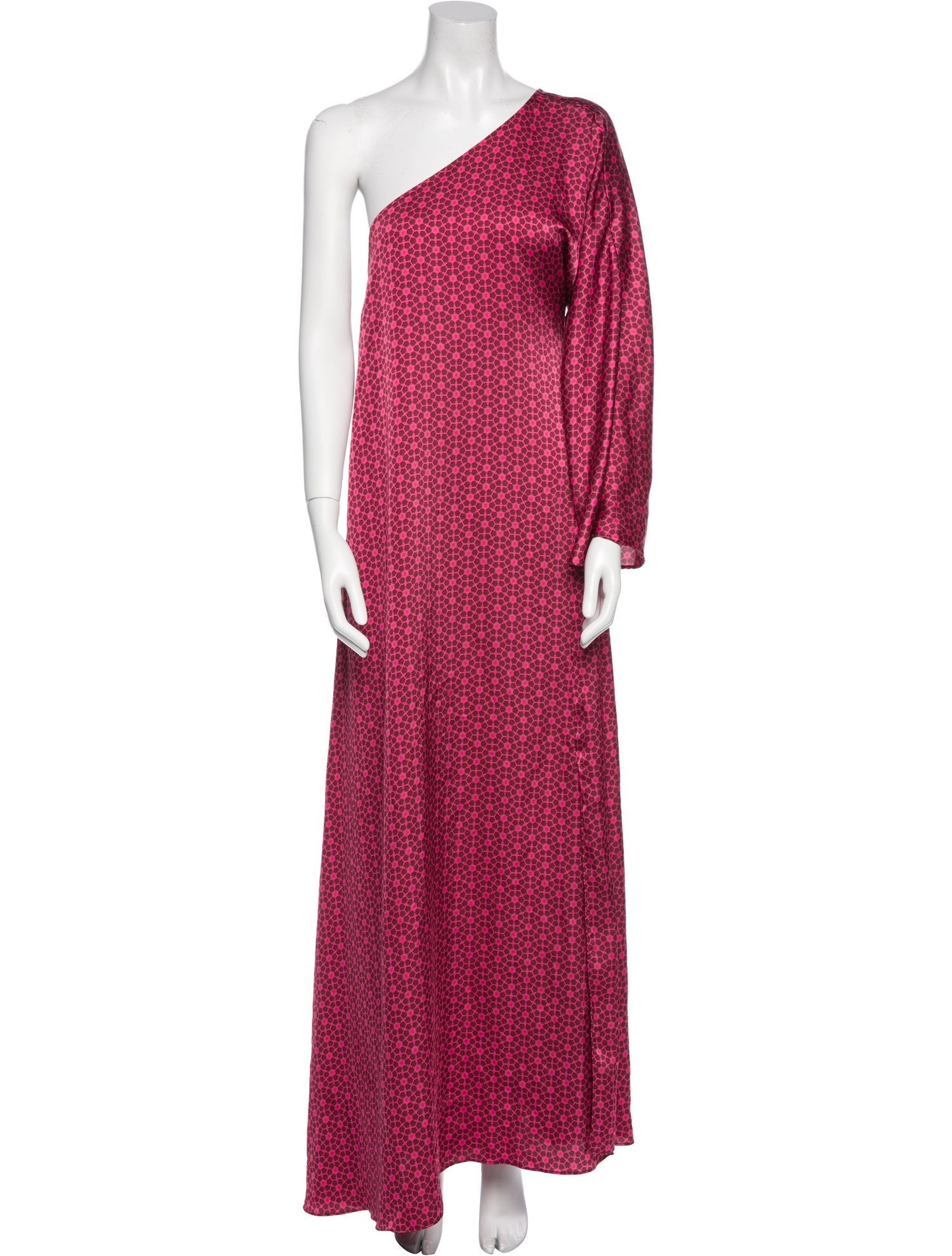 MISA Los Angeles Printed Long Dress