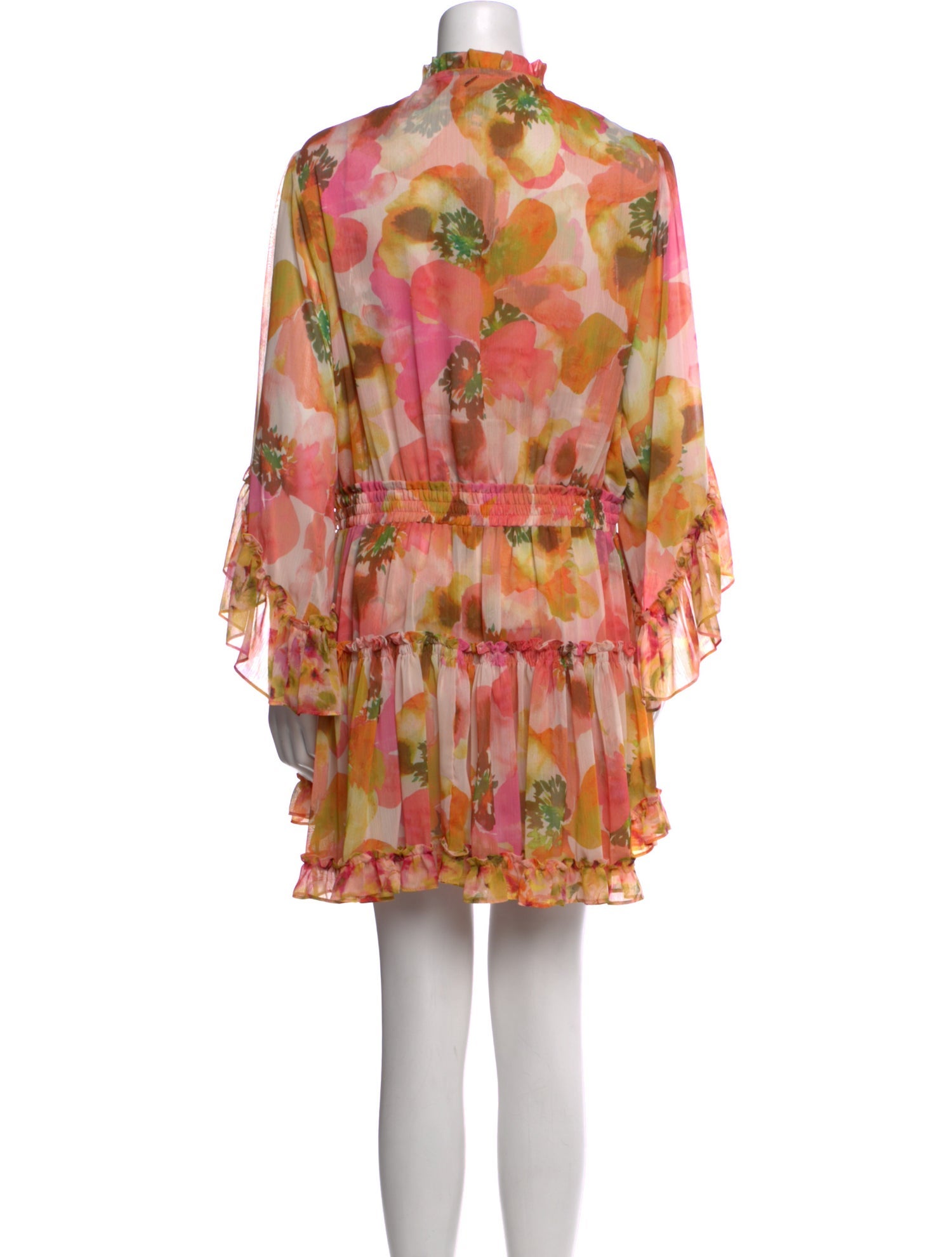 pink misa dress Misa Los Angeles Women's Domino Draped Ruched Blush Pink Mini Dress Size XS  NWT