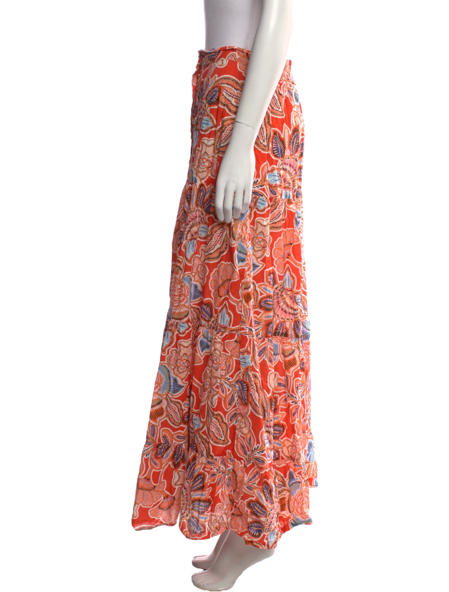 MISA Los Angeles Printed Long Skirt