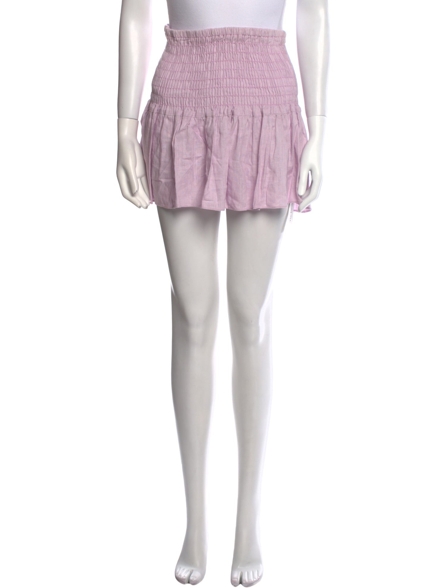 MISA Los Angeles Printed Mini Skirt w/ Tags