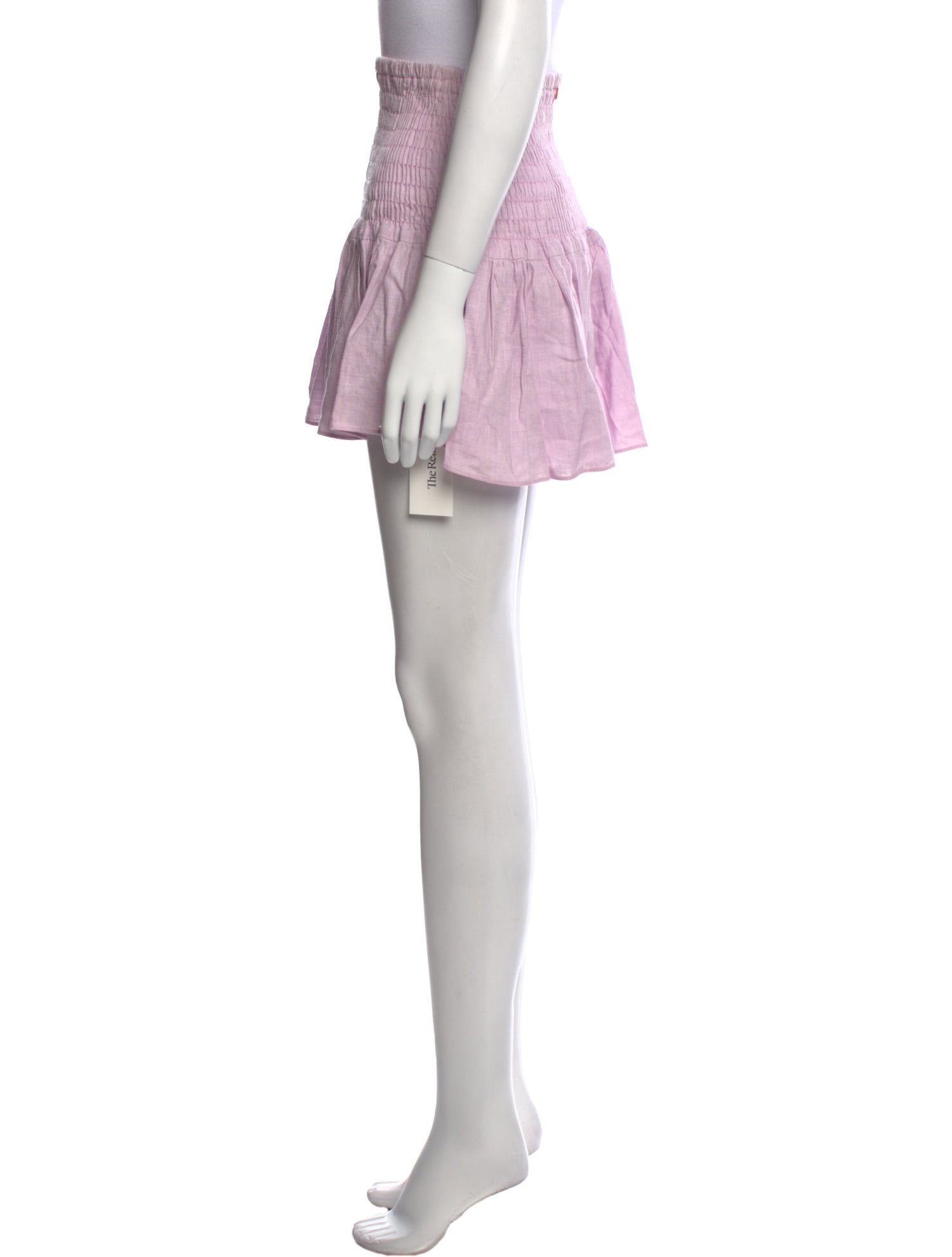 MISA Los Angeles Printed Mini Skirt w/ Tags