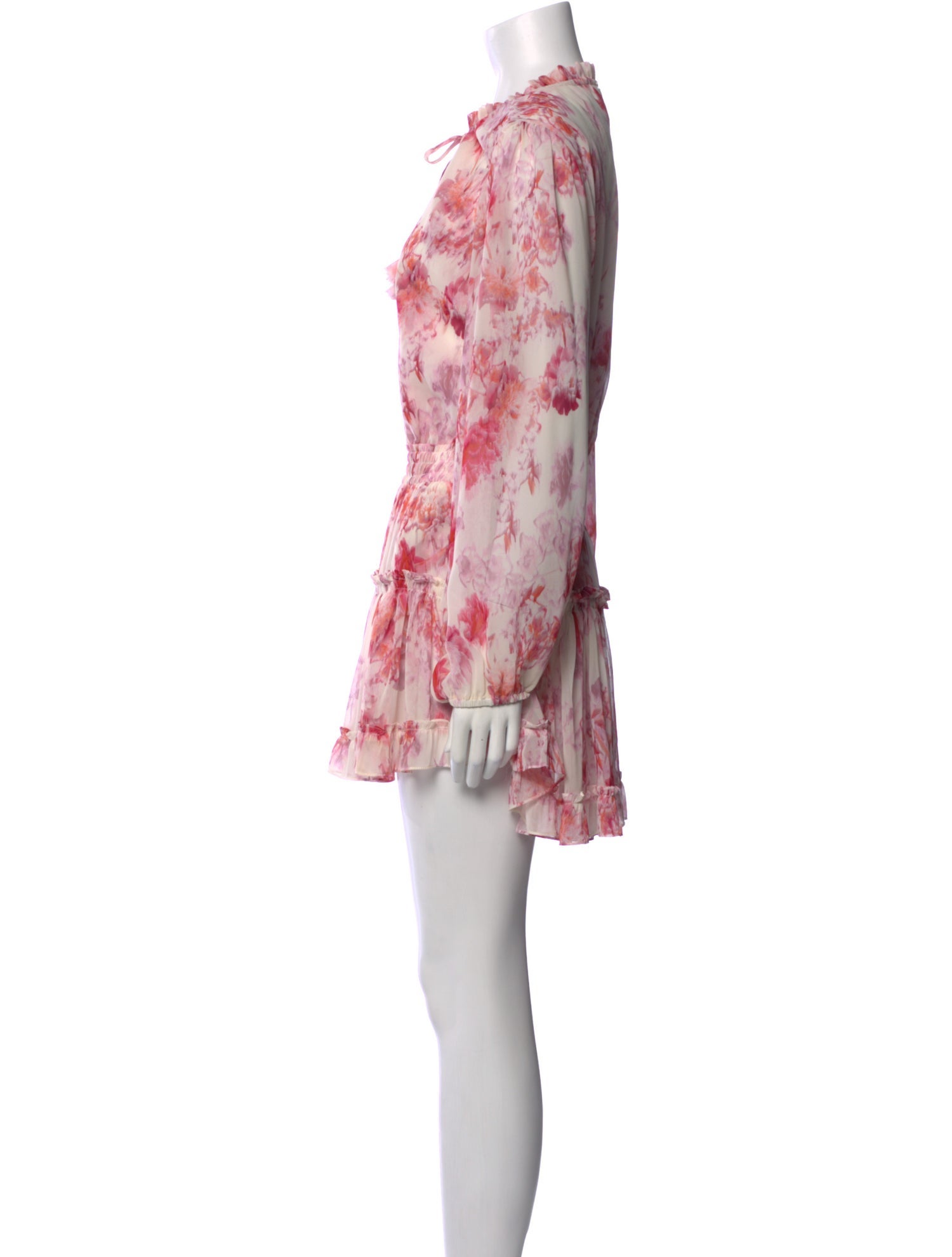 MISA Los Angeles Printed Mini Dress